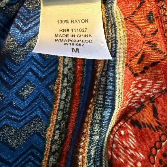 Bohemian Striped Dress - Picture 8 of 9